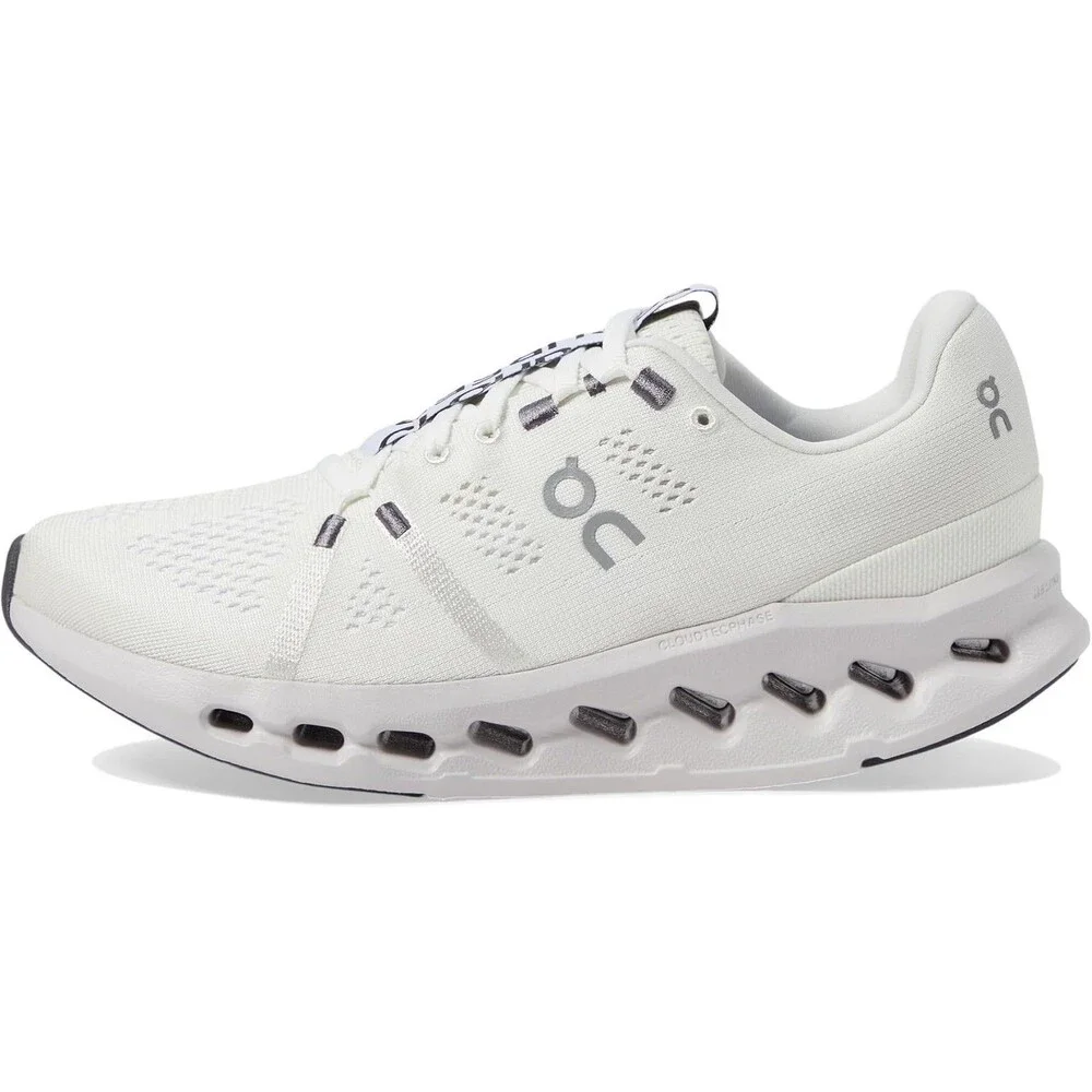 On Running Cloudnova White and Gray Athletic Shoes - Picture 3 of 7